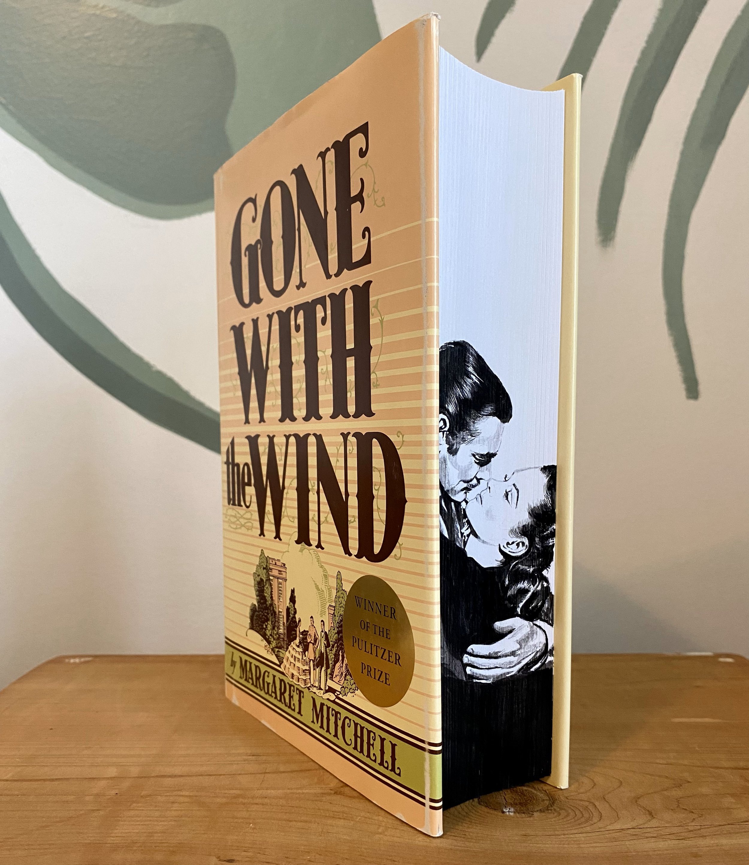 Gone With The Wind — Mandy Howard Art, Fore-Edge Painting